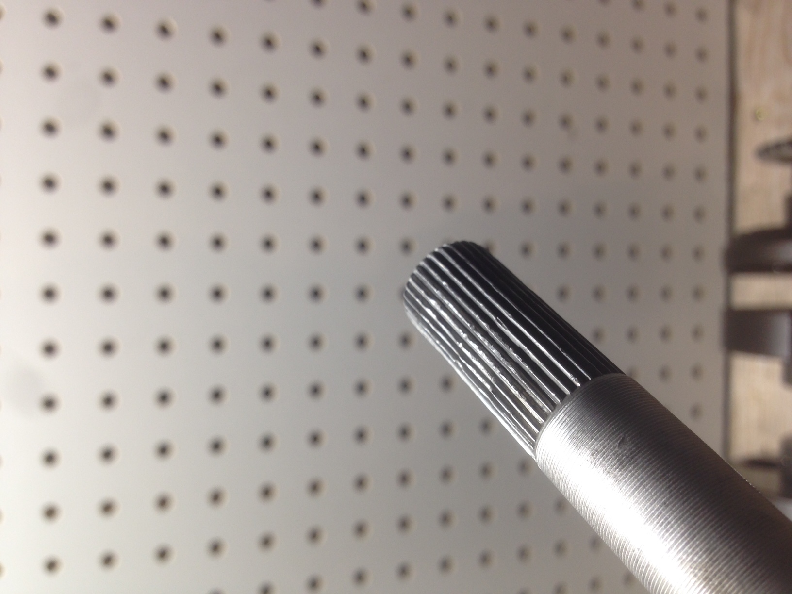 splines on spindle