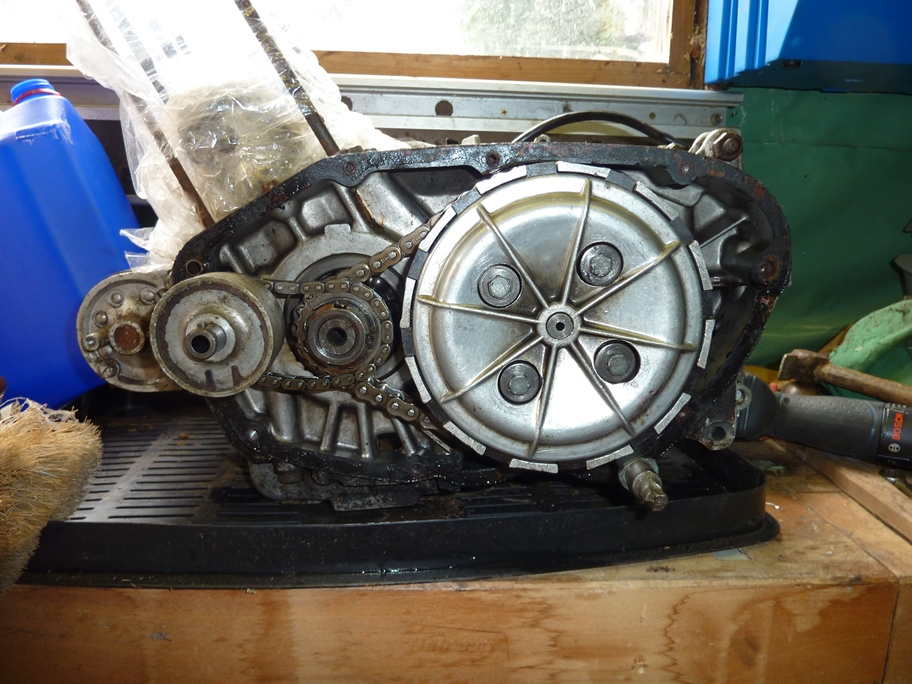 sm oil clutch side of engine.JPG